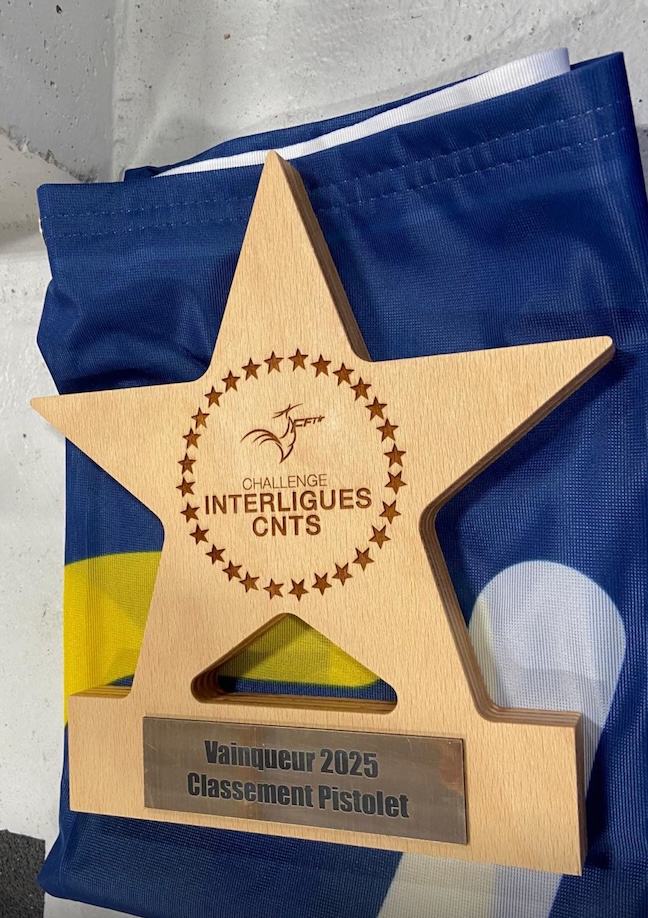 trophée pistolet
